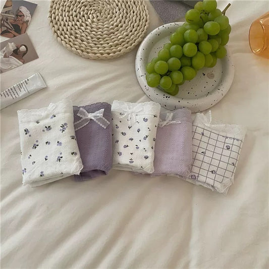 Underwear - Purple Lace (5 Pairs)