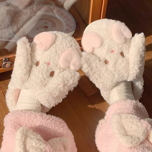 Winter Slippers - Lovely Bunny