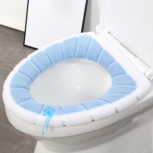 Toilet Seat Cover - Blue Star