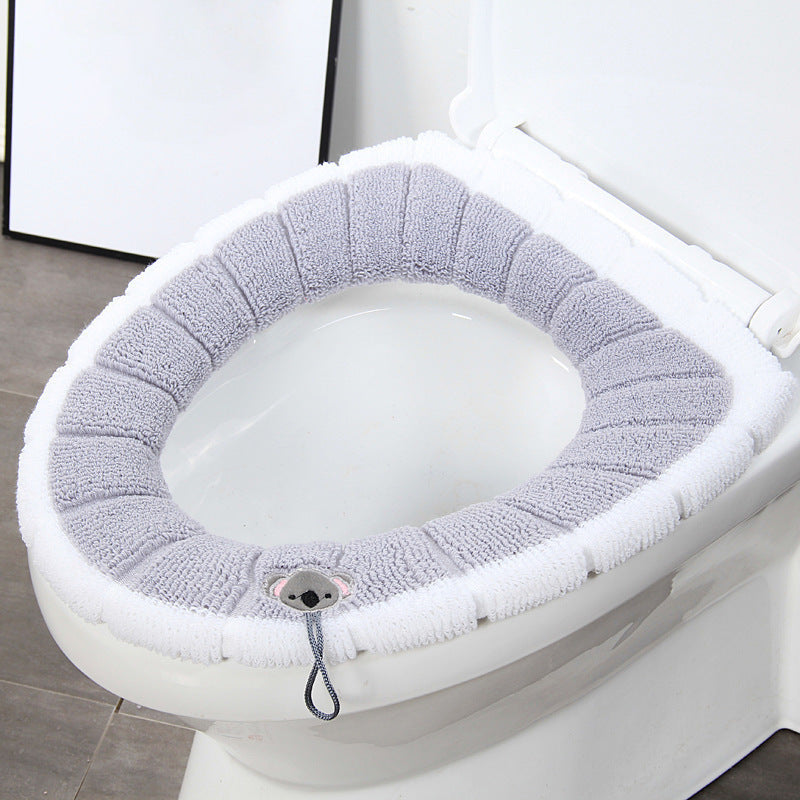 Toilet Seat Cover - Grey Koala