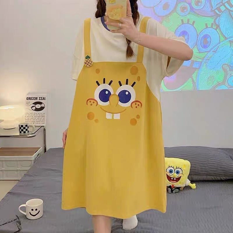 100% Cotton Nightie - Sponge Bob