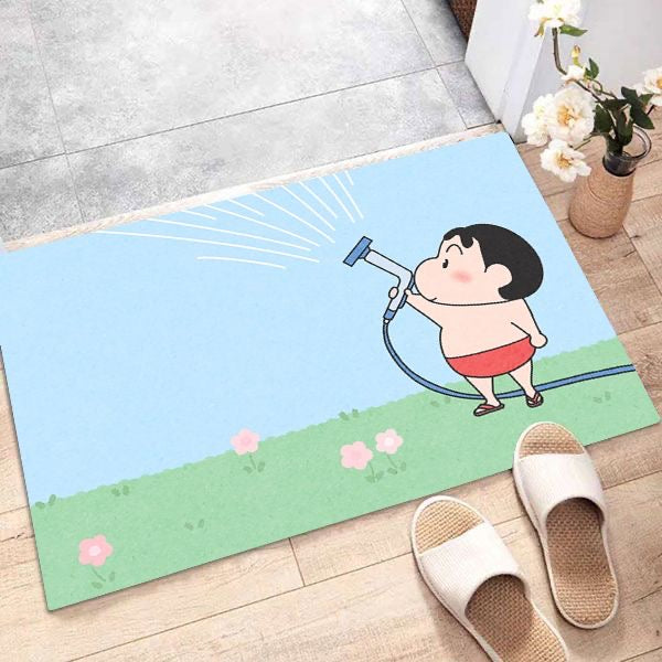 Diatom Mud Bath Mats - Showering Shin-chan