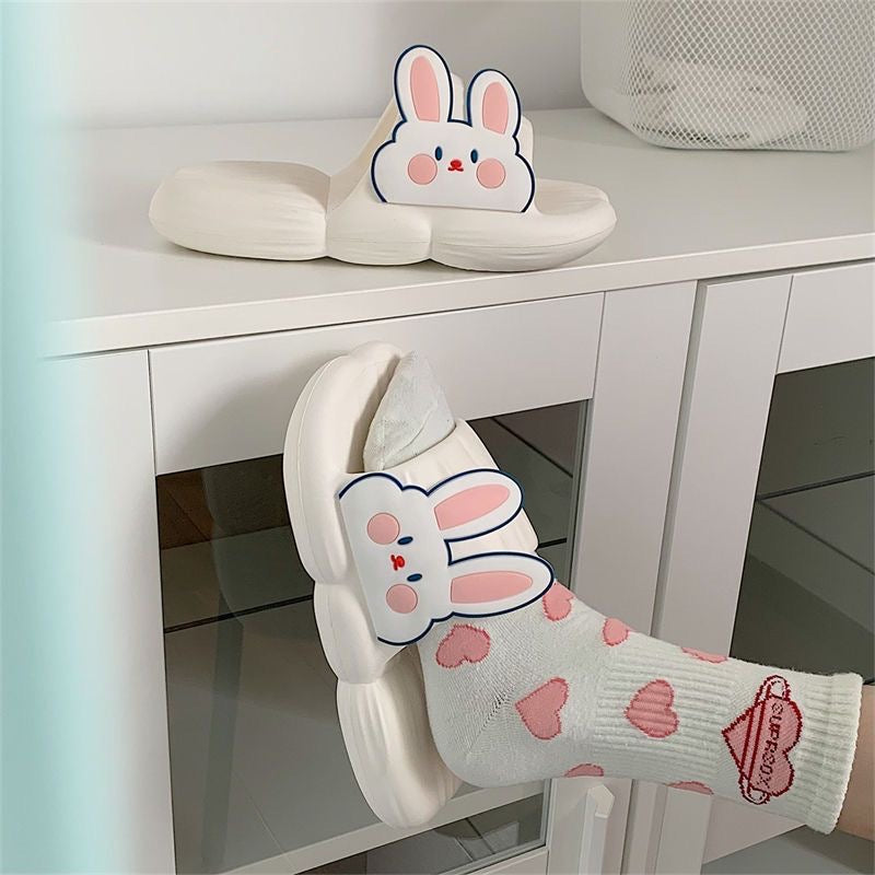 Super Soft Slippers - Cute Bunny