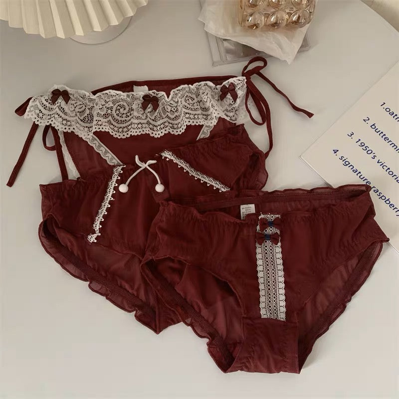 Underwear - Red Sheer (3 Pairs)